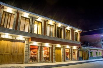 Hotel Front - Evening or Night